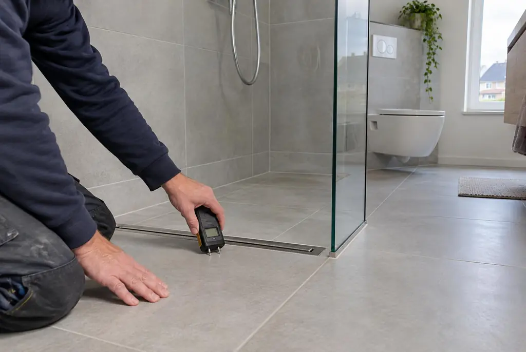 Lekdetectie Oudewater – badkamer in een nieuwbouwwoning